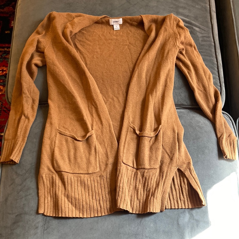 Size S brown Old Navy cardigan